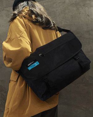 어바인 메신저 남녀공용 커플 메쉬 포켓 가방,대학생 캐주얼 빈티지 심플 간편 데일리 숄더 크로스백 시밀러룩 코디 가벼운 천가방