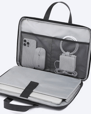 제너비 심플 16인치 노트북 수납 파우치 클러치 토트 숄더 크로스백 남녀공용 가벼운 천가방 남자 데일리 옥스포드 방수 직장인 출근룩 서류 가방